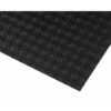 Tapis De Fond De Tiroir Antidérapant Rigide Non Adhésif En Caoutchouc Synthétique 422 X 474mm Protection Cuisine Meuble Frigo Polyvalent, Noir