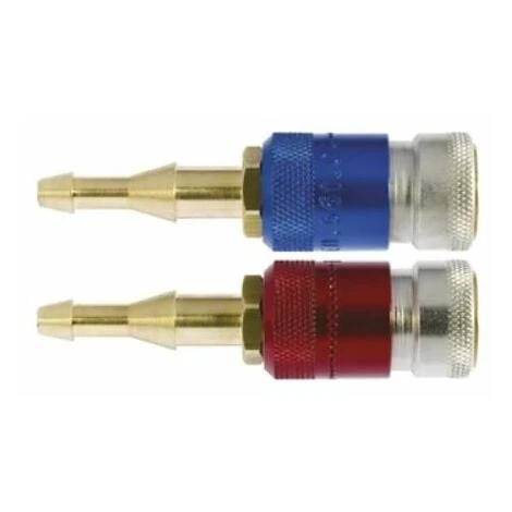 Paire De Raccords Rapides Femelle OX/AD T6.3 - CASTOLIN - 730148D 1 Paire De Raccords Rapides Femelle OX/AD T6.3 - CASTOLIN - 730148D