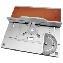 Ensemble De 3 Routeur Table Insert Plaque Alliage D'aluminium Bois Fraisage Flip Board Coupe Machine Gravure Outil Auxiliaire Bancs De Travail Du Bois (Argent, Ensemble De 3) -Outils Magie Soldes Boutique 78390619 4