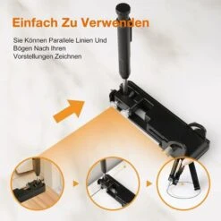 Outil De Traçage Multifonctionnel Outil De Traçage De Jauge De Traçage De Bricolage Avec Stylo à Trou Profond Crayon De Charpentier Multifonctionnel Pour Le Travail Du Bois (6 Paquets) -Outils Magie Soldes Boutique 79116623 4