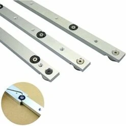 Outil De Travail De Bois De Rod De Scie De Barre D'onglet En Alliage D'aluminium Mitre Barre Guage Barre(450mm) JUNJUN -Outils Magie Soldes Boutique 79332080 5