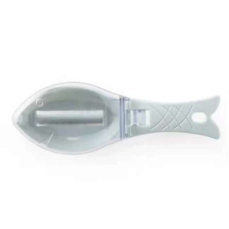 Grille Portative à Racloir En Plastique à L'échelle Du Poisson Pour Le Décapage Rapide, Avec Boîte De Rangement Pour Le Nettoyage De L'artisanat De Cuisine Domestique 1pcs (blanc) 1 Grille Portative à Racloir En Plastique à L'échelle Du Poisson Pour Le Décapage Rapide, Avec Boîte De Rangement Pour Le Nettoyage De L'artisanat De Cuisine Domestique 1pcs (blanc)