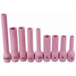46 Pieces / Ensemble TIG Gaz Lentille Collet Corps Buse D'alumine Kit Assorti Pour SR WP-9 WP-20 WP-25 Torche De Soudage TIG -Outils Magie Soldes Boutique 83757884 5