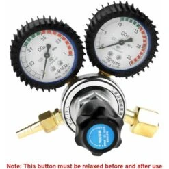 Régulateur De Pression CO2, Régulateur De Bouteille De Gaz CO2, Réducteur De Pression De Soudage Au Dioxyde De Carbone G5/8, Pour Le Soudage Au Gaz, La Découpe Et D'autres Processus -Outils Magie Soldes Boutique 84056000 4
