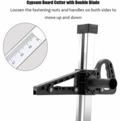 Coupe-plaque De Gypse Portable Manuel De Haute Précision Avec Double Lame Et 4 Roulements Plages De Coupe 20-500 Mm (Orange) -Outils Magie Soldes Boutique 85351777 5