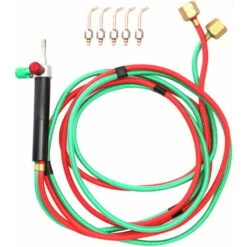Mini Bijoux Gaz Soudering Bijoutiers Bazing Brasing Cutting Tool De Soudage Avec Embouts De Torche Interchangeables, Multicolore