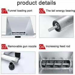 DHKLFA Machine De Remplissage De Ciment électrique Machine De Jointoiement De Ciment Domestique -Outils Magie Soldes Boutique 86521969 4