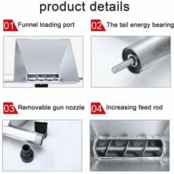 SEENLIN Machine De Remplissage De Ciment électrique Machine De Jointoiement De Ciment Domestique -Outils Magie Soldes Boutique 89260904 4