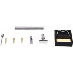 Chalumeaux Ensemble De Fer à Souder Professionnel Au Gaz Butane 10-en-1, Kit De Soudage, Kit De Fer à Souder Au Gaz Butane à Allumage Automatique - Or -Outils Magie Soldes Boutique 89311757 3