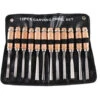 12PCS Kit D'Outils De Ciseaux Pour Sculpture De Bois, 12 Ciseaux à Bois
