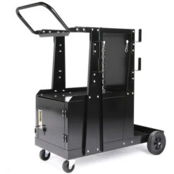 Chariot De Soudage Avec Porte, Mobile Welding Chariot À Souder Servante De Soudage (Charge De 90 Kg) Chariot à Outils De Soudage Avec Chaines