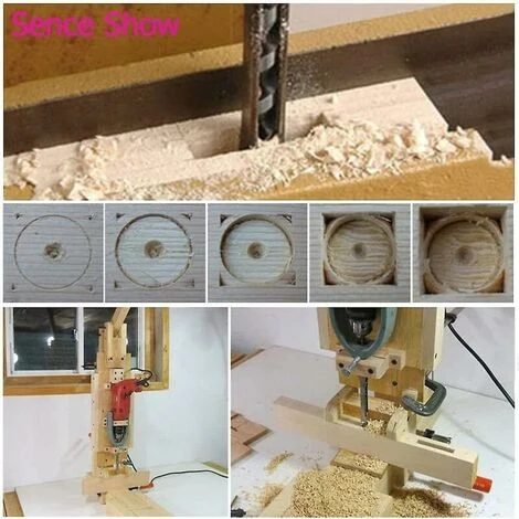 Ciseau à Bois Jeu De 4 Forets à Trou Carré, Burins Creux En Acier, Ensemble D'outils De Travail Du Bois (1/4 -1/2 - 5/16 - 3/8 Pouces) 5 Ciseau à Bois Jeu De 4 Forets à Trou Carré, Burins Creux En Acier, Ensemble D'outils De Travail Du Bois (1/4 -1/2 - 5/16 - 3/8 Pouces) – Image 5