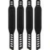 Sangles De Pédales Pour Vélos D'Appartement Sangles De Pédales En Caoutchouc Faciles à Ajuster Sangles De Pédales Universelles Pour Vélos D'Appartement Ou Vélos De Fitness 2 Paires Noir
