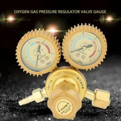 Vanne De Régulation De Pression-1Pc Oxygène Gaz Régulateur De Pression Jauge De Vanne G5/8 Filetage Pour Couper La Soudeuse -Outils Magie Soldes Boutique 90675063 3