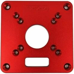Plaque D'insertion De Table De Routeur RT0700C, 120 120 8mm Anneau De Coupe En Aluminium Vis Flip Board Pour Le Travail Du Bois