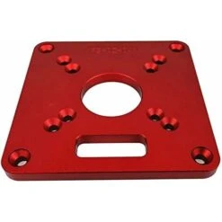 Plaque D'insertion De Table De Routeur RT0700C, 120 120 8mm Anneau De Coupe En Aluminium Vis Flip Board Pour Le Travail Du Bois -Outils Magie Soldes Boutique 90766713 3