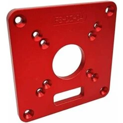 Plaque D'insertion De Table De Routeur RT0700C, 120 120 8mm Anneau De Coupe En Aluminium Vis Flip Board Pour Le Travail Du Bois -Outils Magie Soldes Boutique 90766713 4