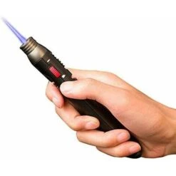 ® Jet Flamme Briquet Blow Torche Butane Rechargeable Coupe-Vent Pour Cuisine Cuisine Crème Brulee Cigarette Cigare Barbecue Camping Soudure Soudage Extérieur