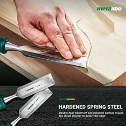 METAKOO Ensemble De Ciseaux à Bois 4 Pièces, 6/12/18/25mm, Coffret Ciseaux à Bois, MWC01 7 METAKOO Ensemble De Ciseaux à Bois 4 Pièces, 6/12/18/25mm, Coffret Ciseaux à Bois, MWC01 -Outils Magie Soldes Boutique 93919215 3