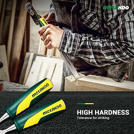 METAKOO Ensemble De Ciseaux à Bois 4 Pièces, 6/12/18/25mm, Coffret Ciseaux à Bois, MWC01 4 METAKOO Ensemble De Ciseaux à Bois 4 Pièces, 6/12/18/25mm, Coffret Ciseaux à Bois, MWC01 – Image 4