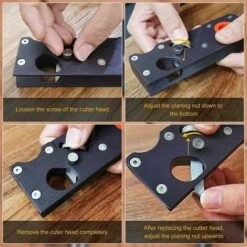 Raboteuses D'angle Pour Le Travail Du Bois, Raboteuses à Main Pour Le Travail Du Bois, Raboteuses à Biseau Pour Chanfreiner Et Couper Le Bois (raboteuse7coupeurs) -Outils Magie Soldes Boutique 95134924 5