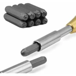 Lot De 38 Poinçons En Métal Avec Chiffres Et Lettres, En Acier -Outils Magie Soldes Boutique 95859676 5