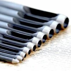 Poinçon, Alêne Et Vrille　10 Pièces Poinçon Creux En Acier Rond Set 1 Mm à 10 Mm Outils De Perforation De Trou Creux De Cuir Pour Cuir, Bande De Montre, Ceinture De Joint, Chaussure, Tissu, Vêtements E -Outils Magie Soldes Boutique 96339812 3