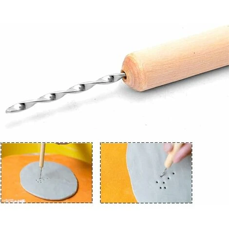 Gasea 11PCS Sculpture D'argile Set Outils De Poterie Sculpture Sur Cire Outil De Moulage Pour Poterie Céramique Argile 4 Gasea 11PCS Sculpture D'argile Set Outils De Poterie Sculpture Sur Cire Outil De Moulage Pour Poterie Céramique Argile – Image 4