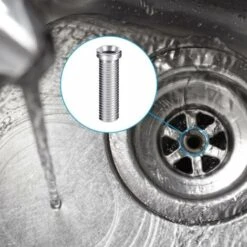 1 Vis De Panier D'Évier 70 Mm Vis De Bonde En Acier Inoxydable Accessoires De Fixation Vis De Boulon D'Évier Vis De Bouchon De Crépine De Panier D'Évier Pour Cuisine Lavabo -Outils Magie Soldes Boutique 99373989 5